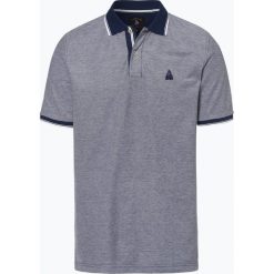 Andrew James Sailing - Męska koszulka polo, niebieski. Niebieskie koszulki męskie Andrew James Sailing, m, w paski, z bawełny, sportowe, polo, bez rękawów. Za 129,95 zł.