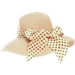 Beżowa Kapelusz Straw. Brązowe kapelusze damskie other, bez wzorów. Za 44,99 zł.