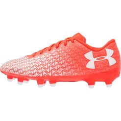 Buty sportowe chłopięce: Under Armour CF FORCE 3.0 FG Korki Lanki neon coral/white