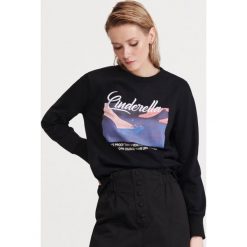 Bluza z Kopciuszkiem - Czarny. Czarne bluzy damskie Reserved, s. Za 89,99 zł.
