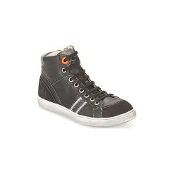 Buty Dziecko GBB ANGELO. Czarne trampki chłopięce marki GBB, bez wzorów, bez zapięcia. Za 311,20 zł.