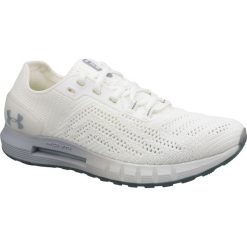 Under Armour W Hovr Sonic 2 3021588-104 buty do biegania damskie białe 38. Białe buty sportowe damskie Under Armour, z aplikacjami, z dzianiny, do biegania. W wyprzedaży za 389,99 zł.