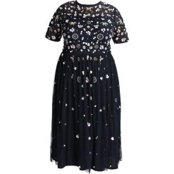 Sukienki hiszpanki: Lace & Beads Curvy BABY Sukienka letnia navy