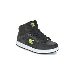 Buty Dziecko DC Shoes PURE HT SE B SHOE BCM. Czarne trampki chłopięce marki DC Shoes, bez wzorów, bez zapięcia. Za 215,20 zł.