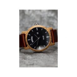 Drewniany zegarek męski Knight 43mm N081. Szare zegarki męskie marki Neatbrand. Za 799,00 zł.