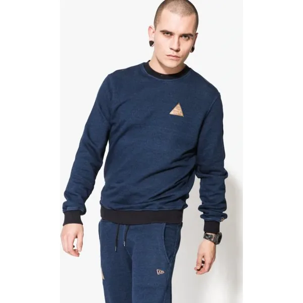 New Era Bluza Crafted Crew Neck Ne , granatowy, rozmiar XL. Niebieskie bluzy męskie New Era, xl, z aplikacjami, z bawełny, sportowe, bez kołnierzyka, bez rękawów, bez kaptura. W wyprzedaży za 129,99 zł.