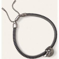 Emporio Armani - Bransoletka. Czarne bransoletki męskie . W wyprzedaży za 399,90 zł.