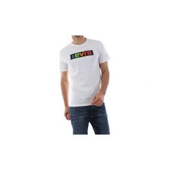 T-shirty z krótkim rękawem Levis 22491 0538 GRAPHIC SETIN. Białe t-shirty męskie Levi's®, s, bez wzorów, bez kołnierzyka, krótkie. Za 94,85 zł.