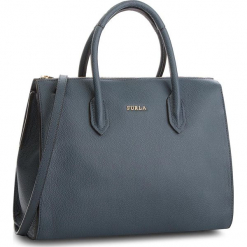 Torebka FURLA - Pin 978707 B BMJ9 OAS Ardesia e. Niebieskie torebki klasyczne damskie Furla, ze skóry. Za 1355,00 zł.