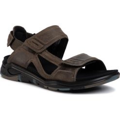 Sandały ECCO - X-Trinsic M Sandal 3s 88061401543 Tarmac. Pomarańczowe klapki męskie ecco, bez wzorów, ze skóry. Za 439,00 zł.