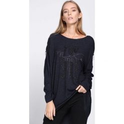 Granatowa Tunika Pleated Dress. Niebieskie tuniki damskie Born2be, na jesień, l. Za 49,99 zł.