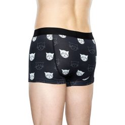 Majtki męskie: Happy Socks – Bokserki Cat Trunk