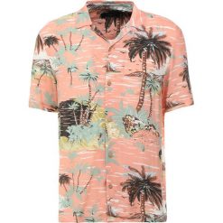 AllSaints LUAU Koszula pink. Różowe koszule męskie marki AllSaints, xxl, bez wzorów, z wiskozy, bez kołnierzyka, bez rękawów. Za 449,00 zł.