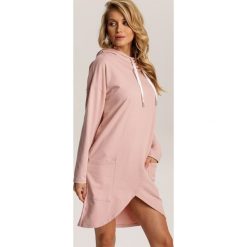 Różowa Bluza Kyllyss. Różowe bluzy damskie Renee, uniwersalny, bez wzorów, bez rękawów, z kapturem. Za 139,99 zł.