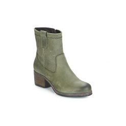 Botki Bullboxer -. Szare botki damskie marki Bullboxer, bez obcasa, bez zapięcia. Za 351,20 zł.