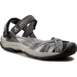 Sandały KEEN - Bali Strap 1016806 Neutral Gray/Black. Szare klapki damskie Keen, w paski, z materiału, bez obcasa. W wyprzedaży za 249,00 zł.