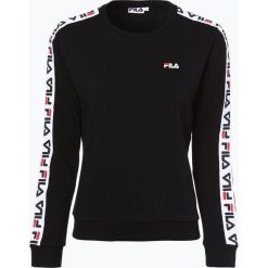 FILA - Damska bluza nierozpinana – Tivka, czarny. Czarne bluzy damskie Fila, m, w paski. Za 329,95 zł.