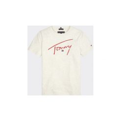 T-shirty z krótkim rękawem Dziecko Tommy Hilfiger KB0KB05130 TOMMY SUGNATURE. Białe t-shirty chłopięce TOMMY HILFIGER, bez wzorów, z krótkim rękawem. Za 135,22 zł.