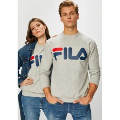 Fila - Bluza. Szare bejsbolówki męskie Fila, l, z nadrukiem, z bawełny, bez kaptura. W wyprzedaży za 179,90 zł.