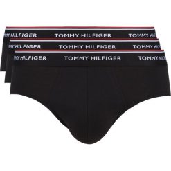 Tommy Hilfiger 3-pack Slipy Czarny. Czarne slipy męskie l, z elastanu. Za 180,95 zł.