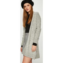 Tommy Hilfiger - Kardigan. Szare swetry damskie TOMMY HILFIGER, s, bez wzorów, z elastanu. W wyprzedaży za 429,90 zł.
