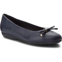 Baleriny GEOX - D Annytah B D847NB 0BC9D C4002 Navy. Niebieskie baleriny damskie Geox, z materiału. W wyprzedaży za 269,00 zł.