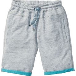 Bermudy dresowe bonprix jasnoszary melanż. Szare spodenki i szorty męskie bonprix, xxl, bez wzorów, z dresówki. Za 69,99 zł.