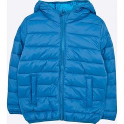 Blukids - Kurtka dziecięca 98-128 cm. Niebieskie kurtki męskie Blukids, z poliesteru, krótkie, z kapturem. W wyprzedaży za 59,90 zł.