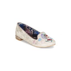 Baleriny Irregular Choice KISSY FISHY. Białe baleriny damskie Irregular Choice, bez wzorów, bez obcasa. Za 399,00 zł.