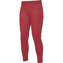 Legginsy funkcyjne w kolorze czerwonym. Czerwone legginsy damskie Salewa, bez wzorów. W wyprzedaży za 189,95 zł.