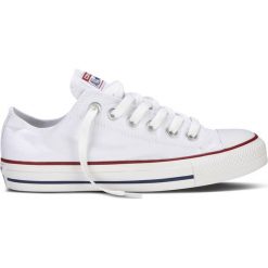 Converse buty Converse All Star Ox Optical/White 44. Białe buty sportowe damskie Converse, bez wzorów, z materiału, sportowe, tenisowe, converse all star. Za 265,00 zł.