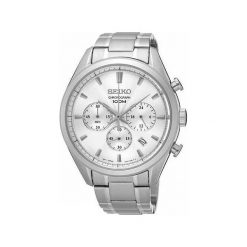 Zegarki męskie: Zegarek męski Seiko Chronograph SSB221P1