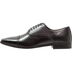 Buty wizytowe męskie: Burton Menswear London KEELAN EMBOSSED OXFORD Eleganckie buty black