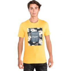 Jack & Jones Tropicana Koszulka Żółty. Żółte podkoszulki męskie Jack & Jones, m, z nadrukiem, z bawełny, z krótkim rękawem. Za 66,95 zł.