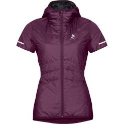 Kamizelka funkcyjna w kolorze fioletowym. Fioletowe kamizelki damskie Odlo Women, s, bez wzorów, z tkaniny, bez kaptura. W wyprzedaży za 319,95 zł.