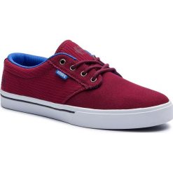 Tenisówki ETNIES - Jameson 2 Eco 4101000323 Red/Blue/White 613. Czerwone półbuty męskie Etnies, bez wzorów, z gumy, eleganckie, bez zapięcia. W wyprzedaży za 229,00 zł.