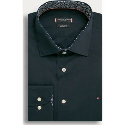 Tommy Hilfiger Tailored - Koszula. Białe koszule męskie Tommy Hilfiger Tailored, bez wzorów, z bawełny, eleganckie, z klasycznym kołnierzykiem, z długim rękawem. Za 299,90 zł.