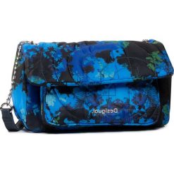 Torebka DESIGUAL - 20SAXA34 5131. Niebieskie listonoszki damskie Desigual, na imprezę, bez wzorów, ze skóry ekologicznej, bez dodatków. W wyprzedaży za 209,00 zł.