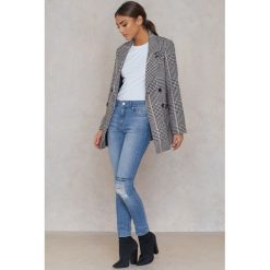 Boyfriendy damskie: IVY Jeansy z rozdarciami Daria - Blue
