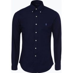 Polo Ralph Lauren - Koszula męska, niebieski. Niebieskie koszule męskie Polo Ralph Lauren, m, z haftami, z kontrastowym kołnierzykiem. Za 349,95 zł.