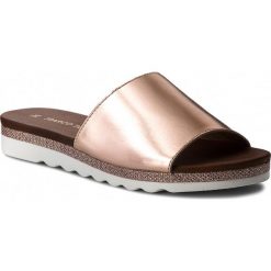 Chodaki damskie: Klapki MARCO TOZZI – 2-27116-20 Rose Metallic 952