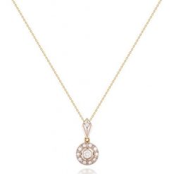 Wisiorek - , Brylant 0,54ct. Szare łańcuszki męskie marki W.KRUK. Za 9990,00 zł.