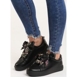 Buty sportowe damskie: Czarne Buty Sportowe Save Me