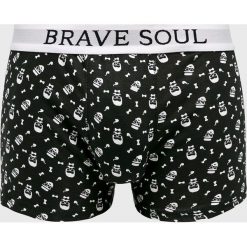 Brave Soul - Bokserki (3-pack). Czarne bokserki męskie marki Brave Soul, z elastanu. W wyprzedaży za 39,90 zł.