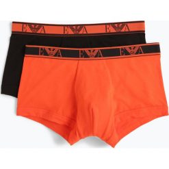 Bokserki męskie: Emporio Armani – Obcisłe bokserki męskie pakowane po 2 szt., czarny
