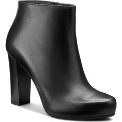 Botki GINO ROSSI - Serena DBH225-S82-0005-9900-0 99. Czarne buty zimowe damskie marki Gino Rossi, ze skóry, na obcasie. W wyprzedaży za 419,00 zł.