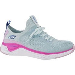 Skechers Solare Fuse 13325-LBMT buty sneakers damskie błękitne 37,5. Niebieskie buty sportowe damskie Skechers, bez wzorów, z dzianiny, eleganckie, tenisowe. W wyprzedaży za 269,99 zł.