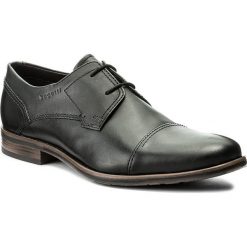 Półbuty BUGATTI - 311-16306-1000-1000 Black. Czarne buty wizytowe męskie marki Bugatti, ze skóry. W wyprzedaży za 249,00 zł.