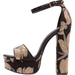Sandały damskie: Steve Madden GONZO Sandały na obcasie gold