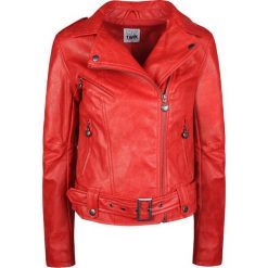 Twin-Set Kurtka "Biker Jacket". Kurtki damskie Twin Set, bez wzorów, ze skóry ekologicznej. Za 389,00 zł.